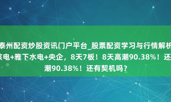 泰州配资炒股资讯门户平台_股票配资学习与行情解析 时事储+核电+雅下水电+央企，8天7板！8天高潮90.38%！还有契机吗？